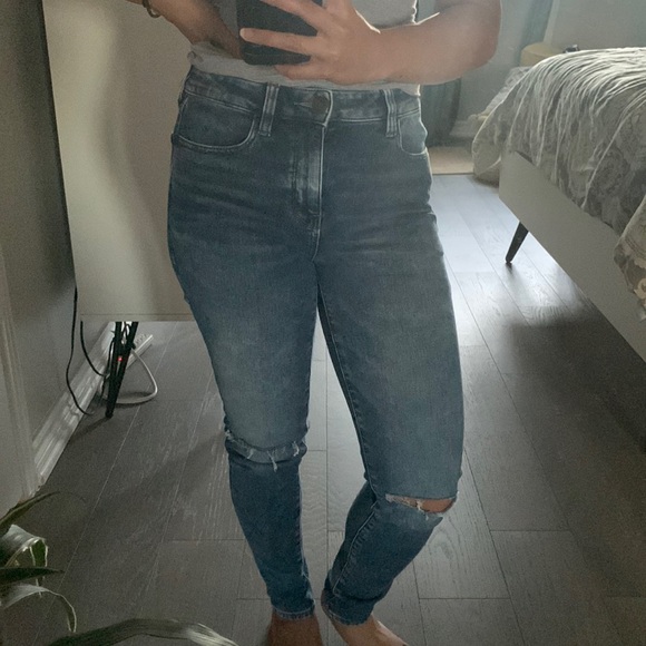 American Eagle Super Stretch Hi-Rise Jeggings - size 4 Regular - Picture 2 of 5